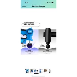 VYBE Percussion Massage Gun